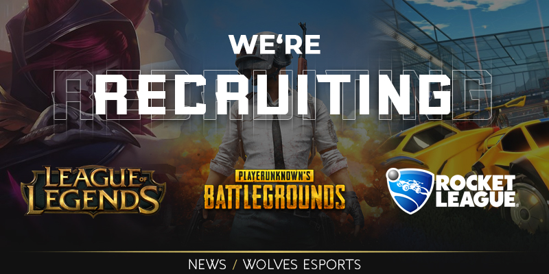 We’re Recruiting!