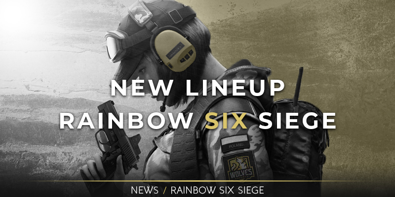 New Rainbow Six Siege lineup