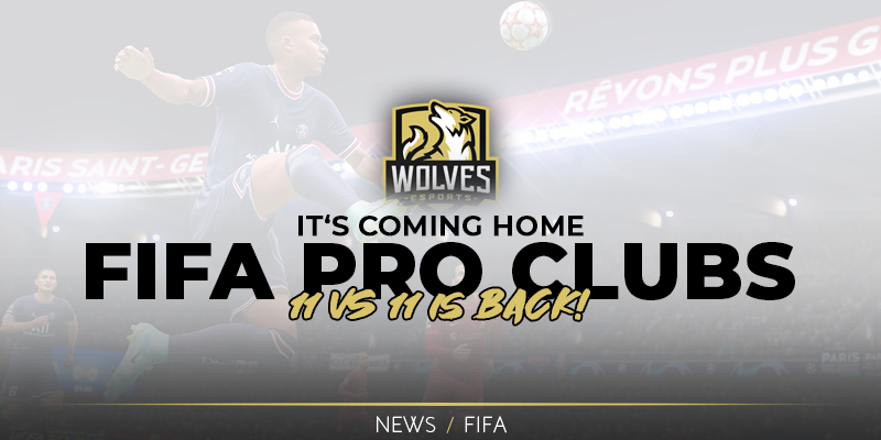 FIFA Pro Clubs is back